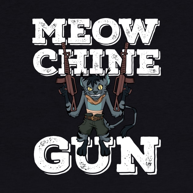 2nd Amendment Patriotic Pro Gun Owner Cat Rifle Kitty Guns by TellingTales